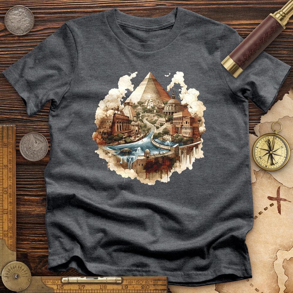 Pyramids Egypt City With River Premium QualityTee T-Shirts, Hoodie, Sweatshirt | CiraTrend.com (Image 4)