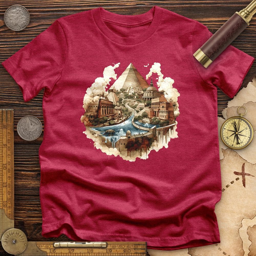 Pyramids Egypt City With River Premium QualityTee T-Shirts, Hoodie, Sweatshirt | CiraTrend.com (Image 5)