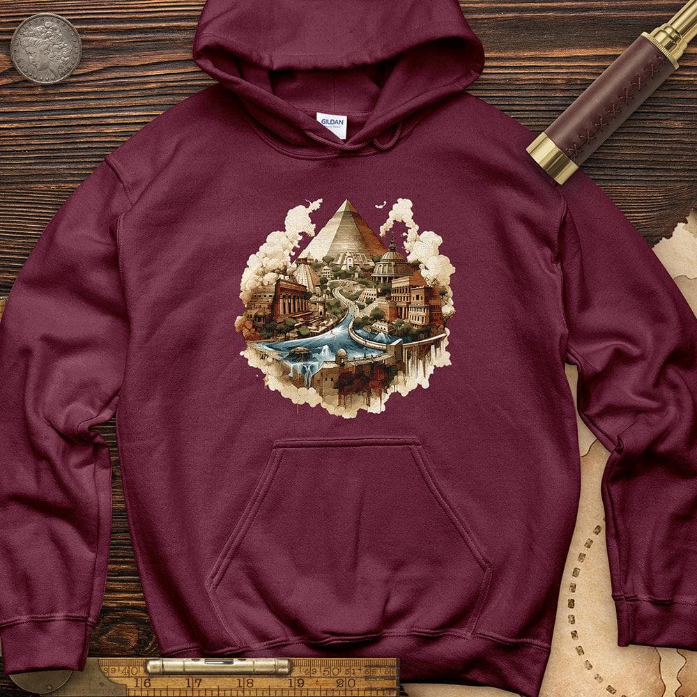 Pyramids Egypt City With River Hoodie T-Shirts, Sweatshirt | CiraTrend.com (Image 4)