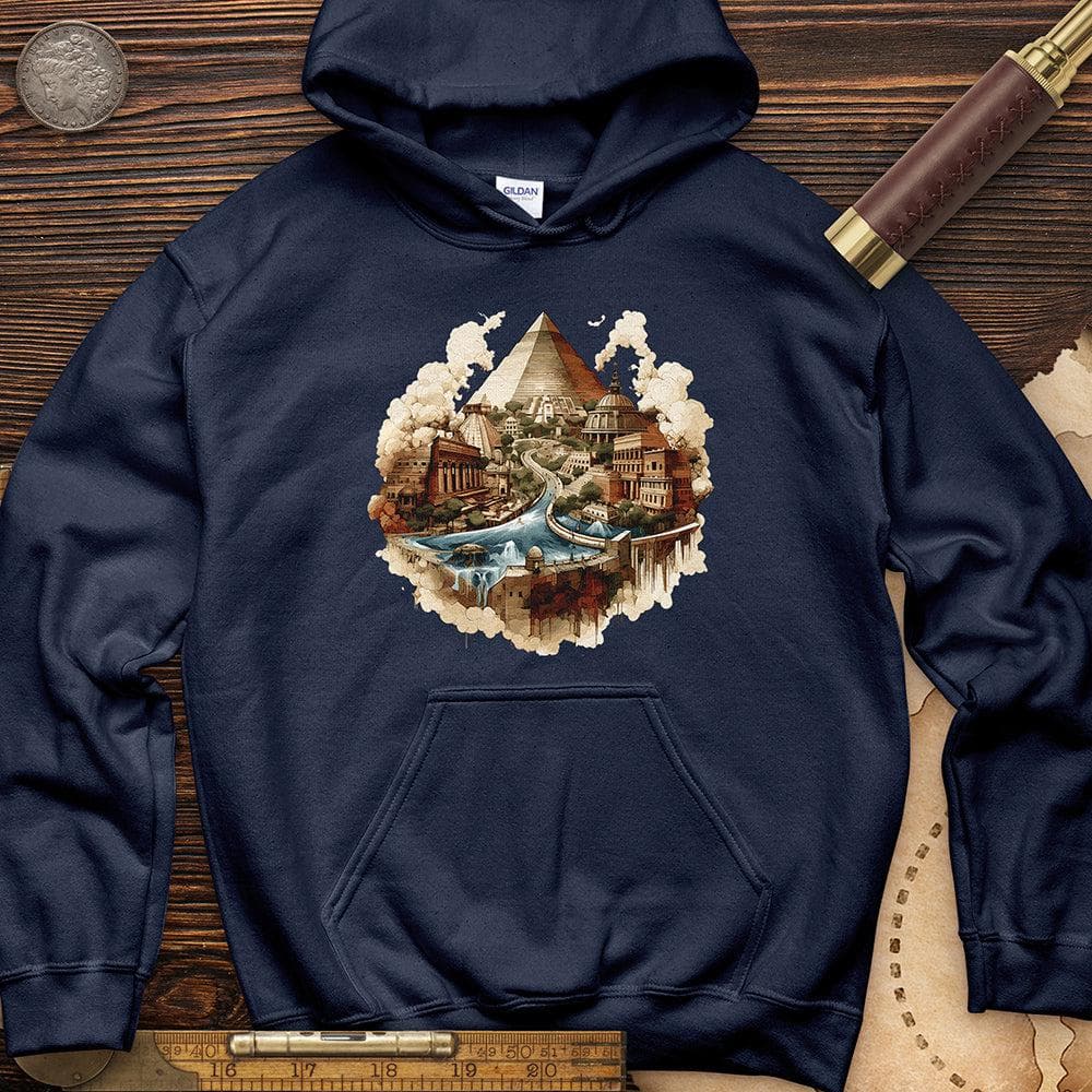 Pyramids Egypt City With River Hoodie T-Shirts, Sweatshirt | CiraTrend.com (Image 2)