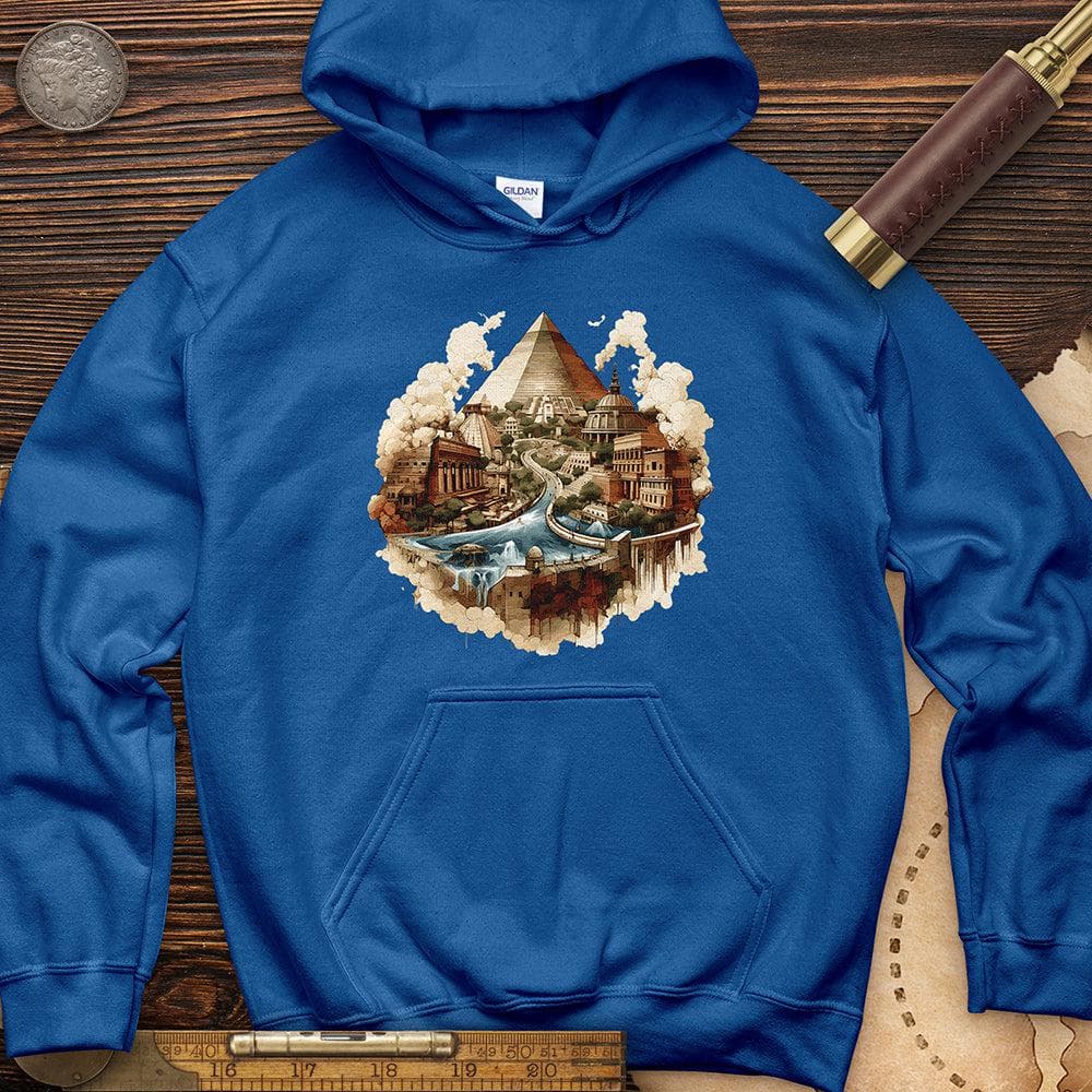 Pyramids Egypt City With River Hoodie T-Shirts, Sweatshirt | CiraTrend.com (Image 1)