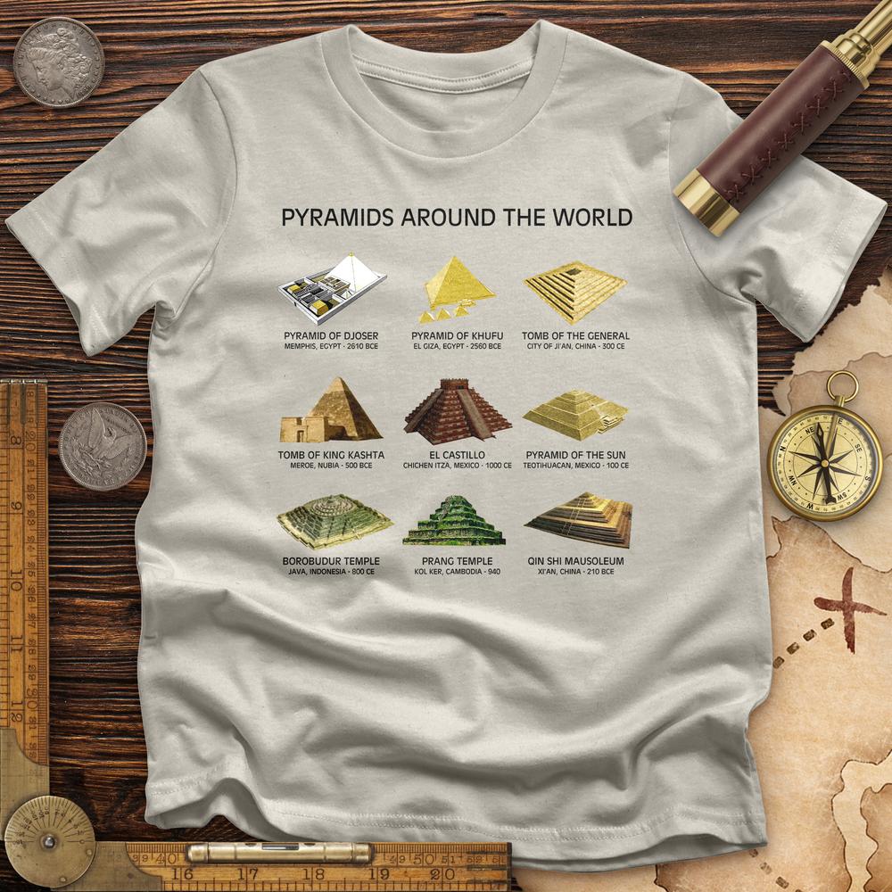 Pyramids of The World T-Shirt Hoodie, Sweatshirt | CiraTrend.com (Image 3)