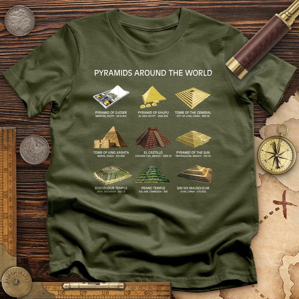 Pyramids of The World T-Shirt Hoodie, Sweatshirt | CiraTrend.com (Image 4)