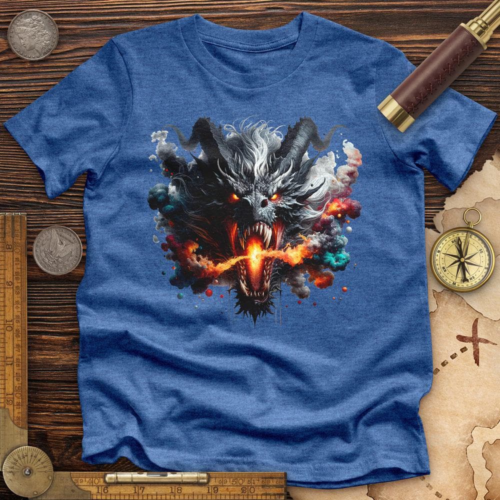 Raging Dragon In 3D Premium QualityTee T-Shirts, Hoodie, Sweatshirt | CiraTrend.com (Image 1)
