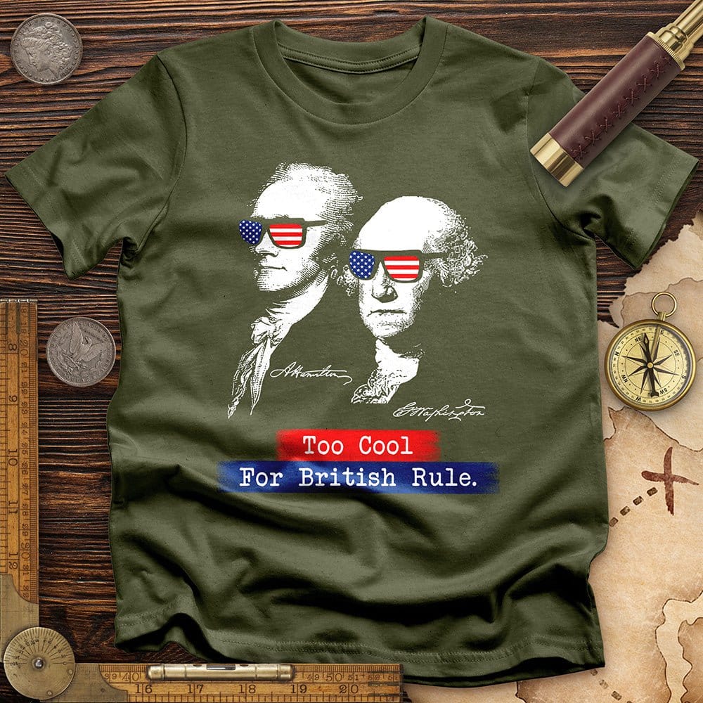 Too Cool For British Rule T-Shirt Hoodie, Sweatshirt | CiraTrend.com (Image 3)