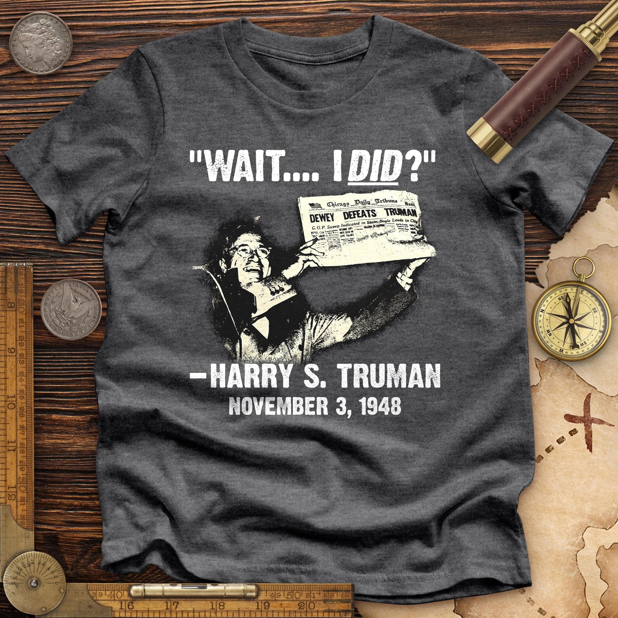 Truman Wait I Did Premium Quality Tee Hoodie, Sweatshirt | CiraTrend.com (Image 5)