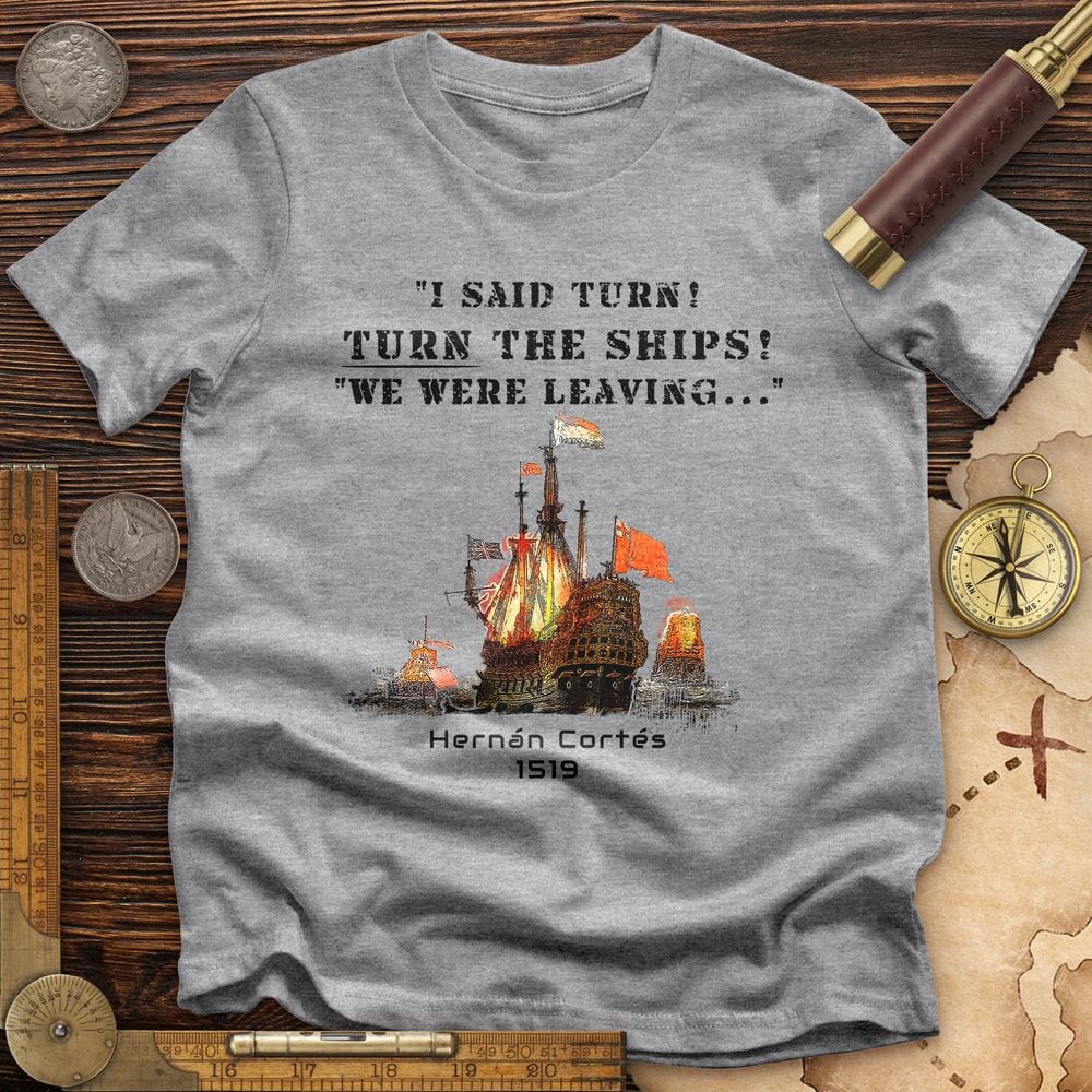 Turn The Ships Premium Quality Tee Hoodie, Sweatshirt | CiraTrend.com (Image 3)