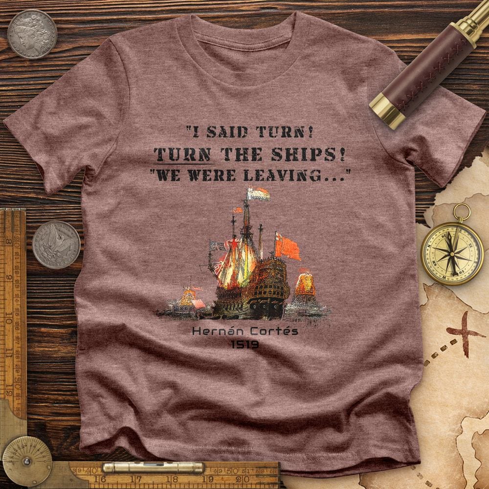 Turn The Ships Premium Quality Tee Hoodie, Sweatshirt | CiraTrend.com (Image 1)
