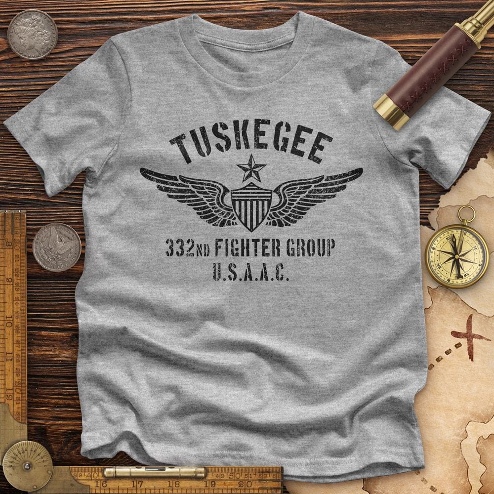 Tuskegee 332 Fighter Group Premium Quality Tee Hoodie, Sweatshirt | CiraTrend.com (Image 2)