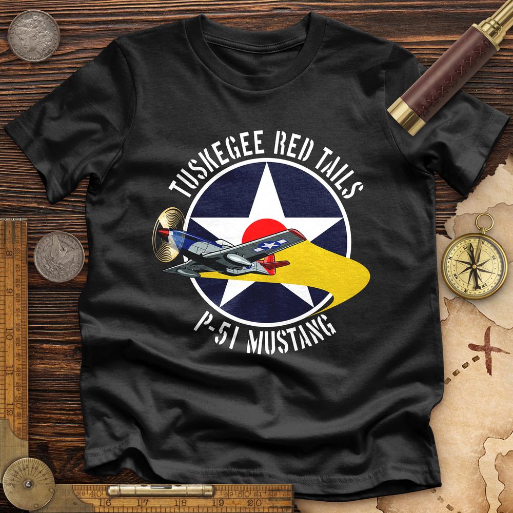 Tuskegee Red Tails Premium Quality Tee Hoodie, Sweatshirt | CiraTrend.com (Image 3)