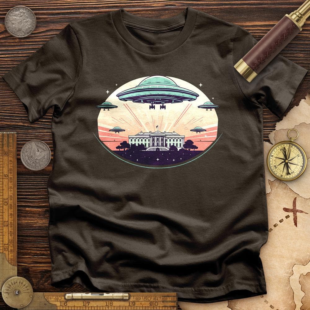 UFO Over White House T-Shirt Hoodie, Sweatshirt | CiraTrend.com (Image 3)