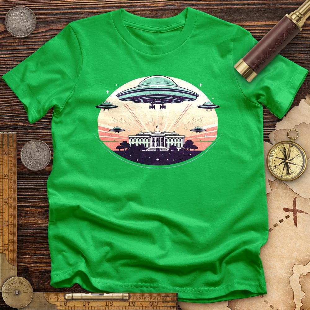 UFO Over White House T-Shirt Hoodie, Sweatshirt | CiraTrend.com (Image 4)