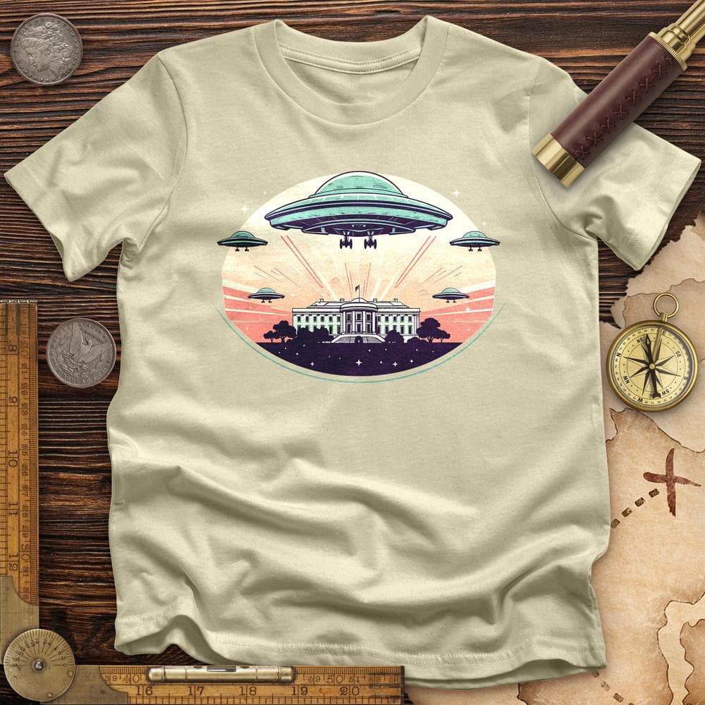 UFO Over White House T-Shirt Hoodie, Sweatshirt | CiraTrend.com (Image 1)