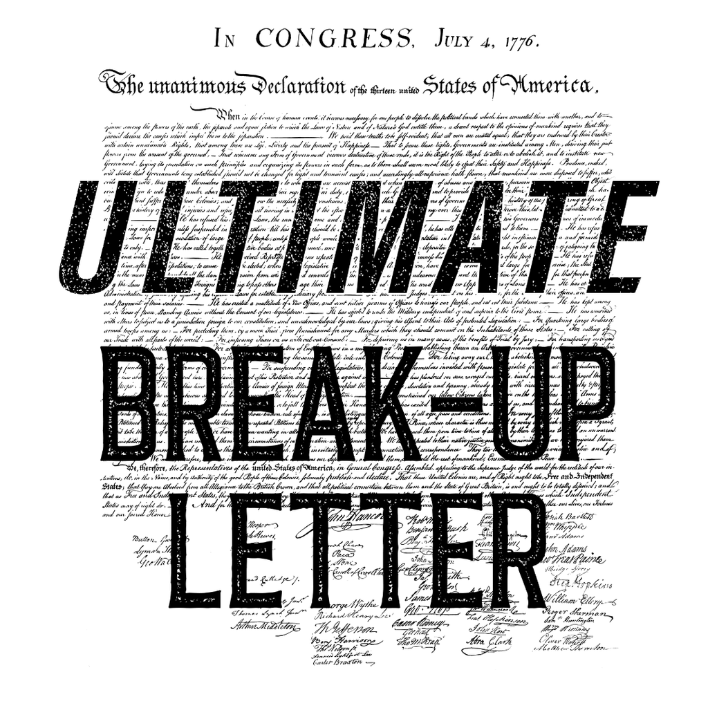 Ultimate Break-up Letter T-Shirt Hoodie, Sweatshirt | CiraTrend.com (Image 2)
