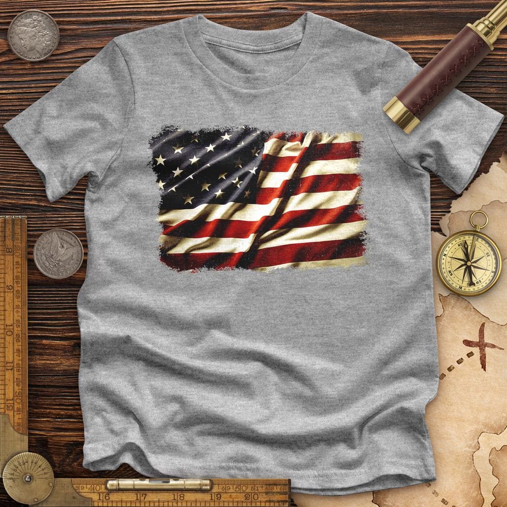 USA Flag Premium Quality Tee Hoodie, Sweatshirt | CiraTrend.com (Image 2)