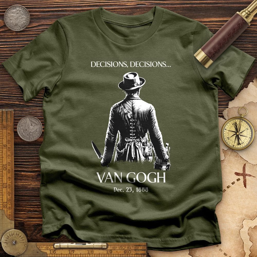 Van Gogh choices T-Shirt Hoodie, Sweatshirt | CiraTrend.com (Image 1)