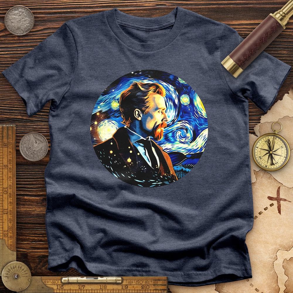 Van Gogh In Starry Night Premium Quality Tee Hoodie, Sweatshirt | CiraTrend.com (Image 5)