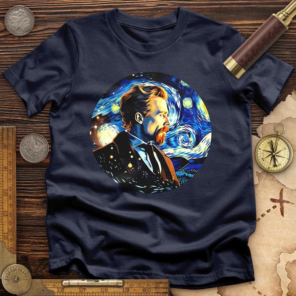 Van Gogh In Starry Night T-Shirt Hoodie, Sweatshirt | CiraTrend.com (Image 5)