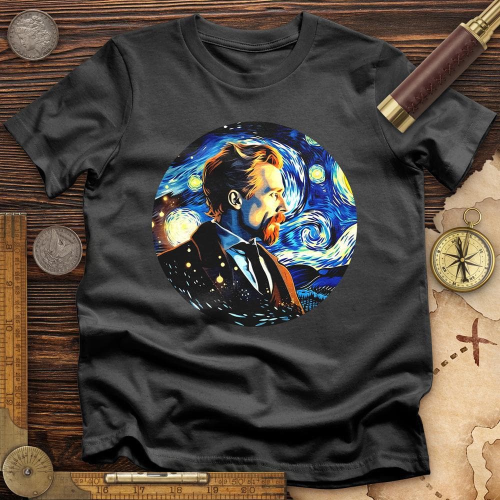 Van Gogh In Starry Night T-Shirt Hoodie, Sweatshirt | CiraTrend.com (Image 2)