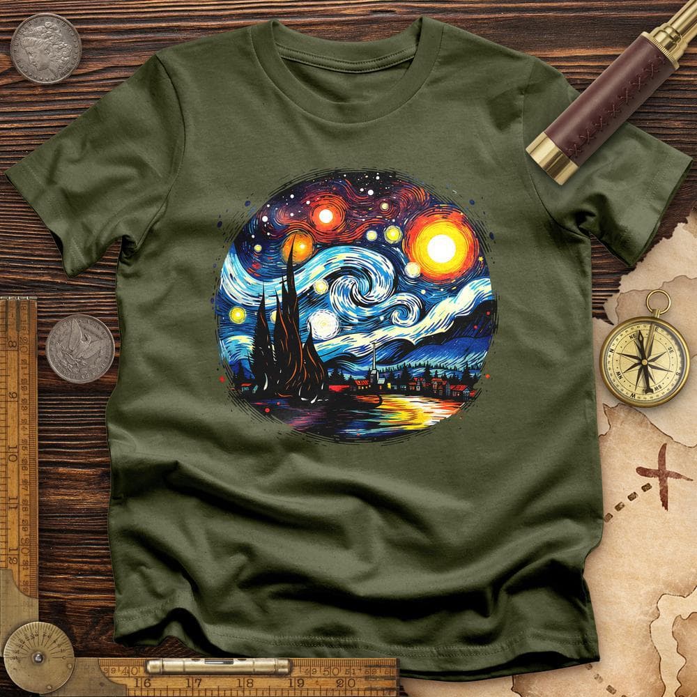 Van Gogh Painting T-Shirt Hoodie, Sweatshirt | CiraTrend.com (Image 1)