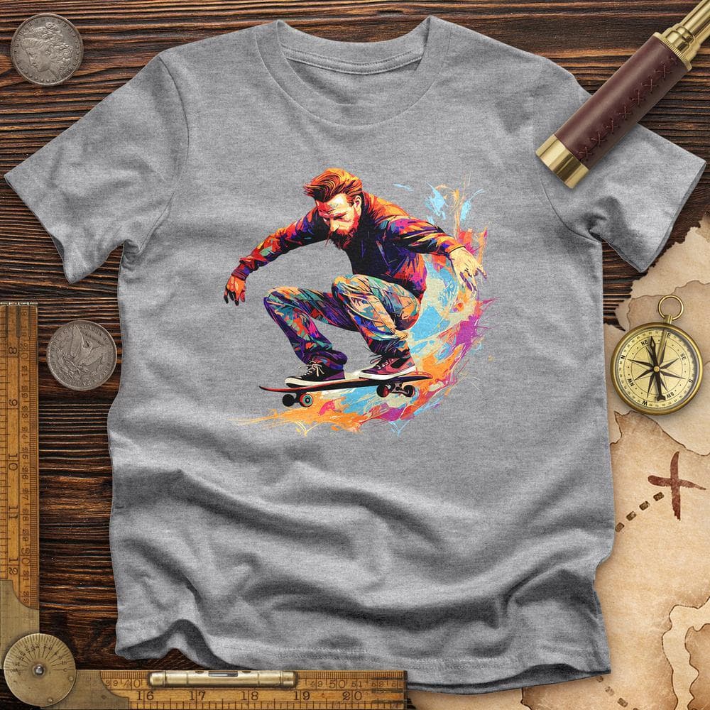 Van Gogh Skateboard Premium QualityTee T-Shirts, Hoodie, Sweatshirt | CiraTrend.com (Image 3)