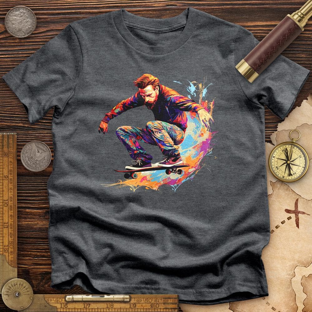 Van Gogh Skateboard Premium QualityTee T-Shirts, Hoodie, Sweatshirt | CiraTrend.com (Image 4)