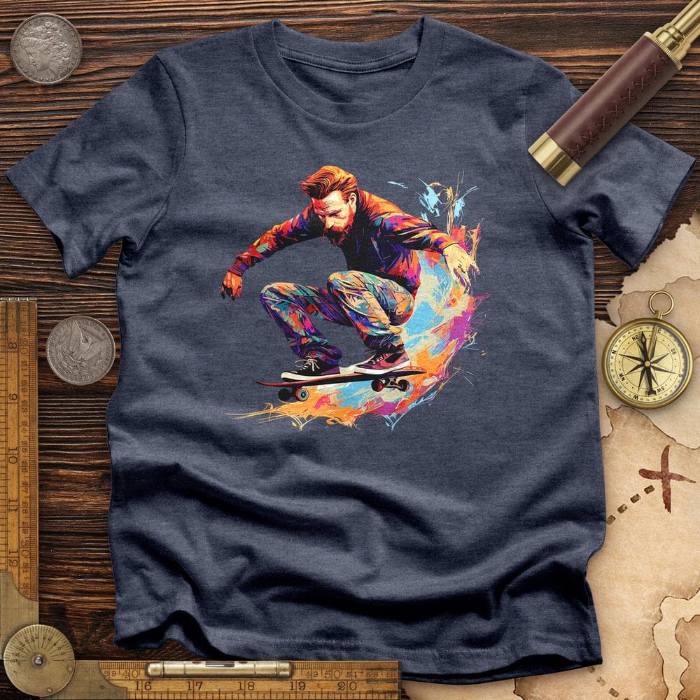 Van Gogh Skateboard Premium QualityTee T-Shirts, Hoodie, Sweatshirt | CiraTrend.com (Image 5)