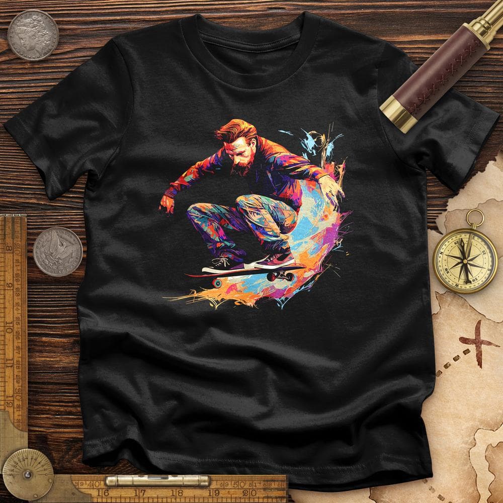 Van Gogh Skateboard Premium QualityTee T-Shirts, Hoodie, Sweatshirt | CiraTrend.com (Image 1)
