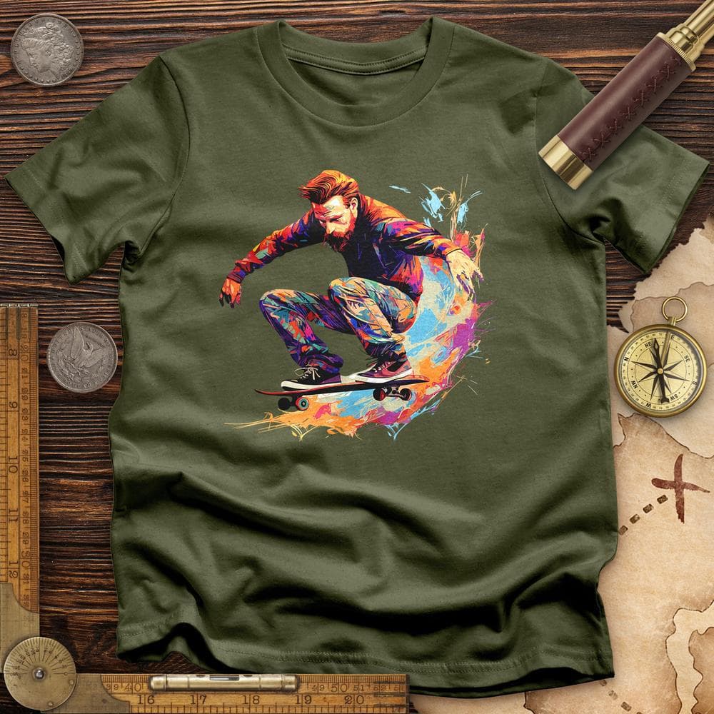 Van Gogh Skateboard T-Shirt Hoodie, Sweatshirt | CiraTrend.com (Image 1)
