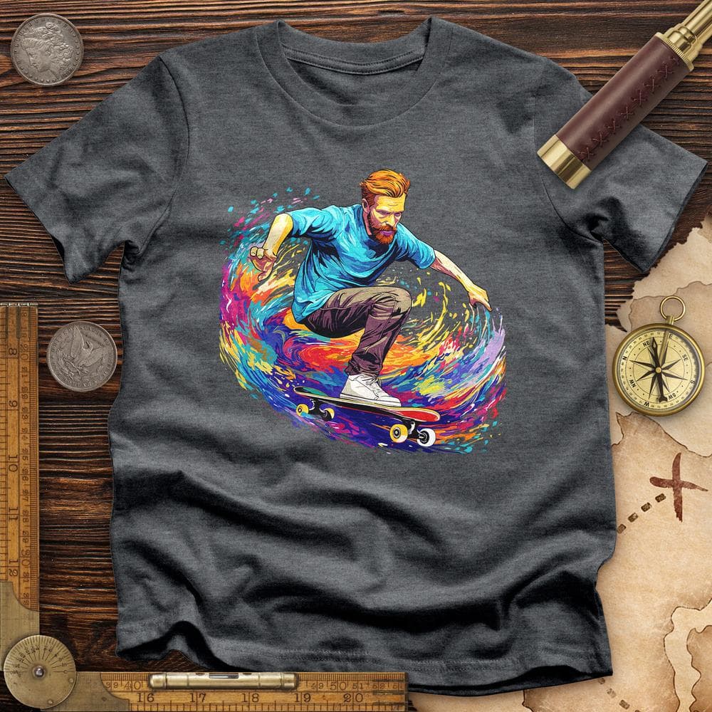 Van Gogh Skateboarding Premium QualityTee T-Shirts, Hoodie, Sweatshirt | CiraTrend.com (Image 4)