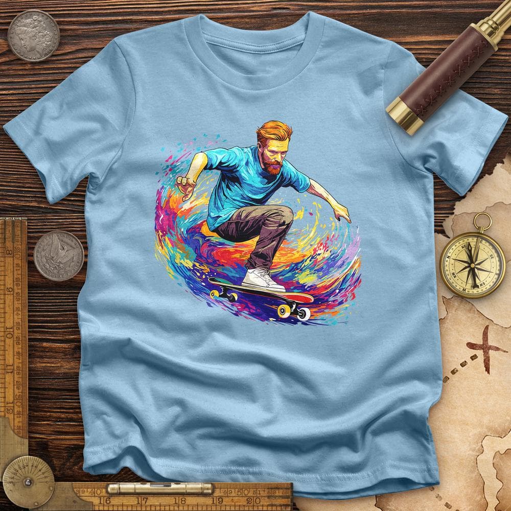 Van Gogh Skateboarding T-Shirt Hoodie, Sweatshirt | CiraTrend.com (Image 4)