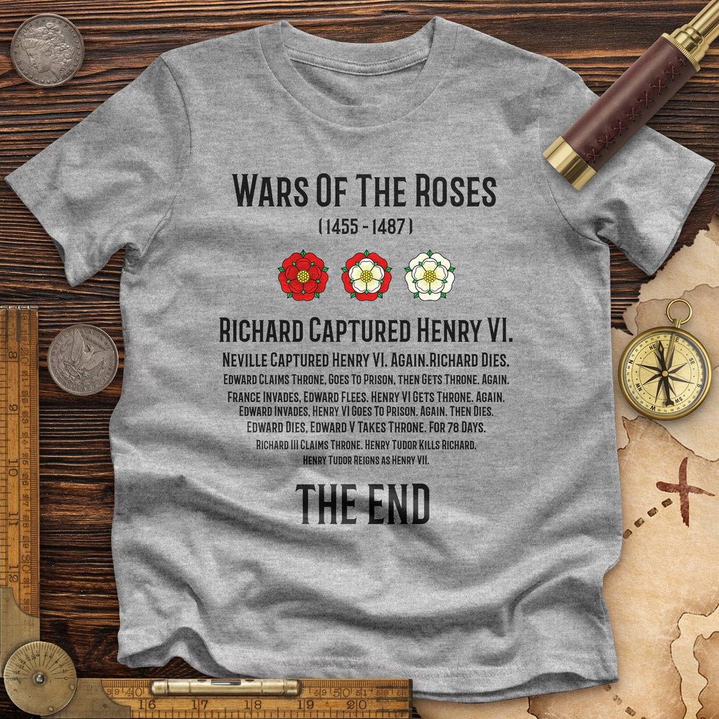 Wars Of The Roses Premium Quality Tee Hoodie, Sweatshirt | CiraTrend.com (Image 2)