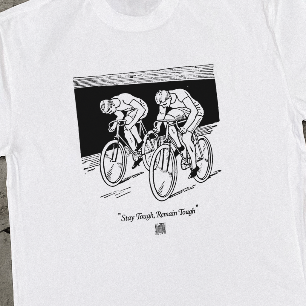 'STAY TOUGH' HEAVY FADED WHITE TEE Hoodie, Sweatshirt | CiraTrend.com (Image 2)