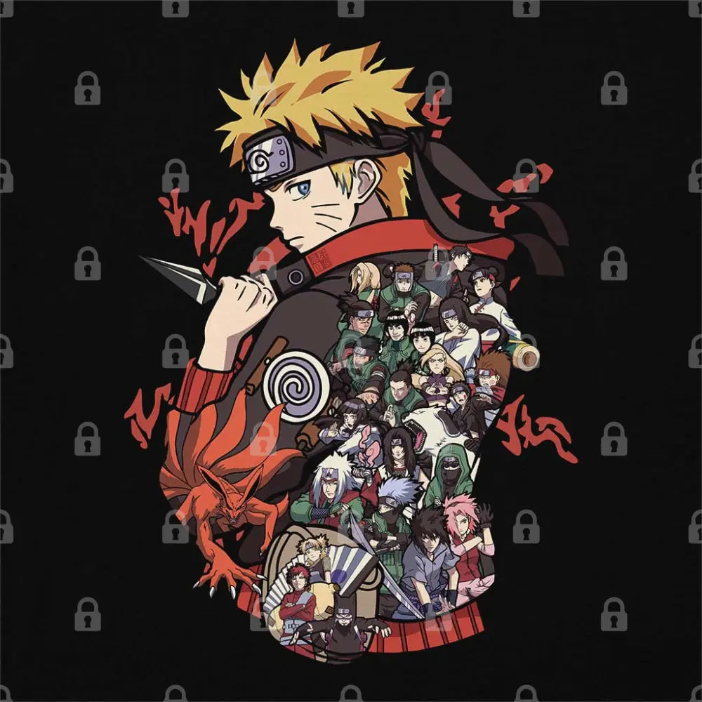Hokage Art T-Shirt Hoodie, Sweatshirt | CiraTrend.com (Image 1)
