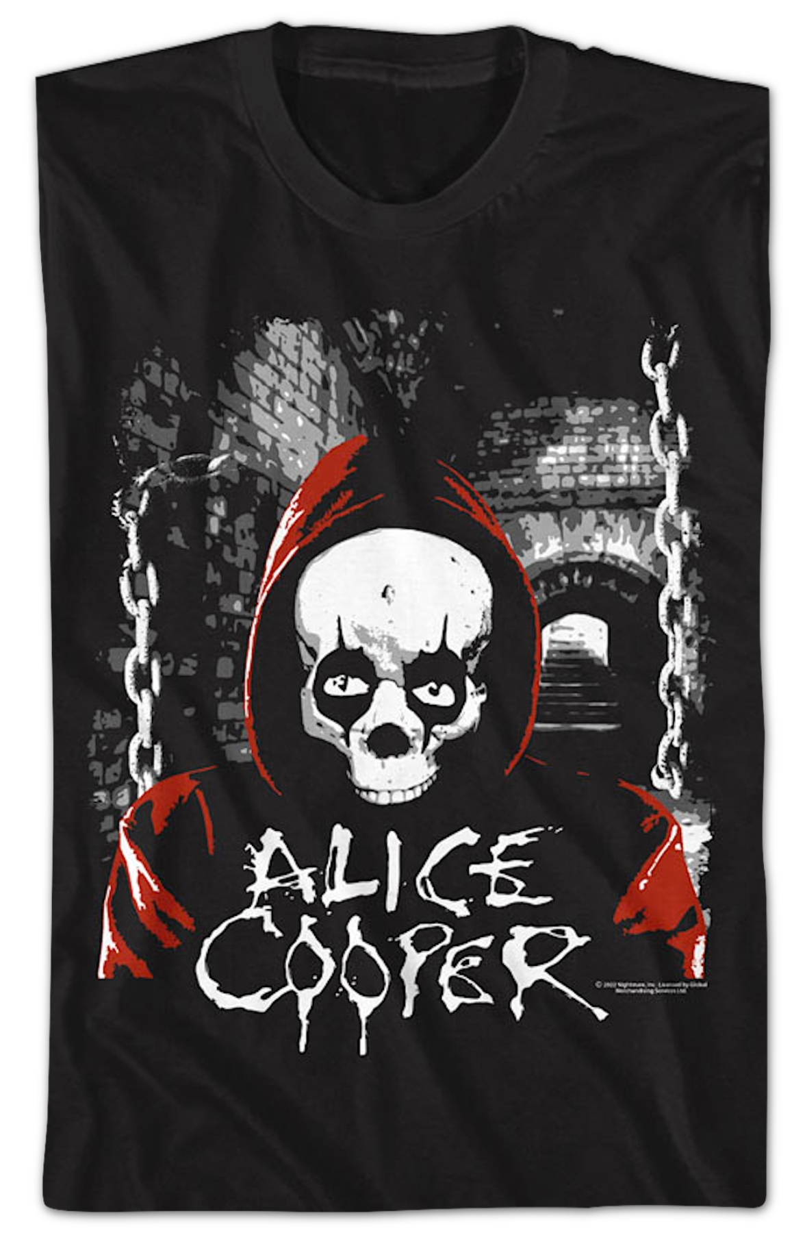 Hooded Skull Alice Cooper T-Shirt Hoodie, Sweatshirt | CiraTrend.com (Image 2)