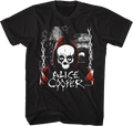 Hooded Skull Alice Cooper T-Shirt Hoodie, Sweatshirt | CiraTrend.com (Image 1)