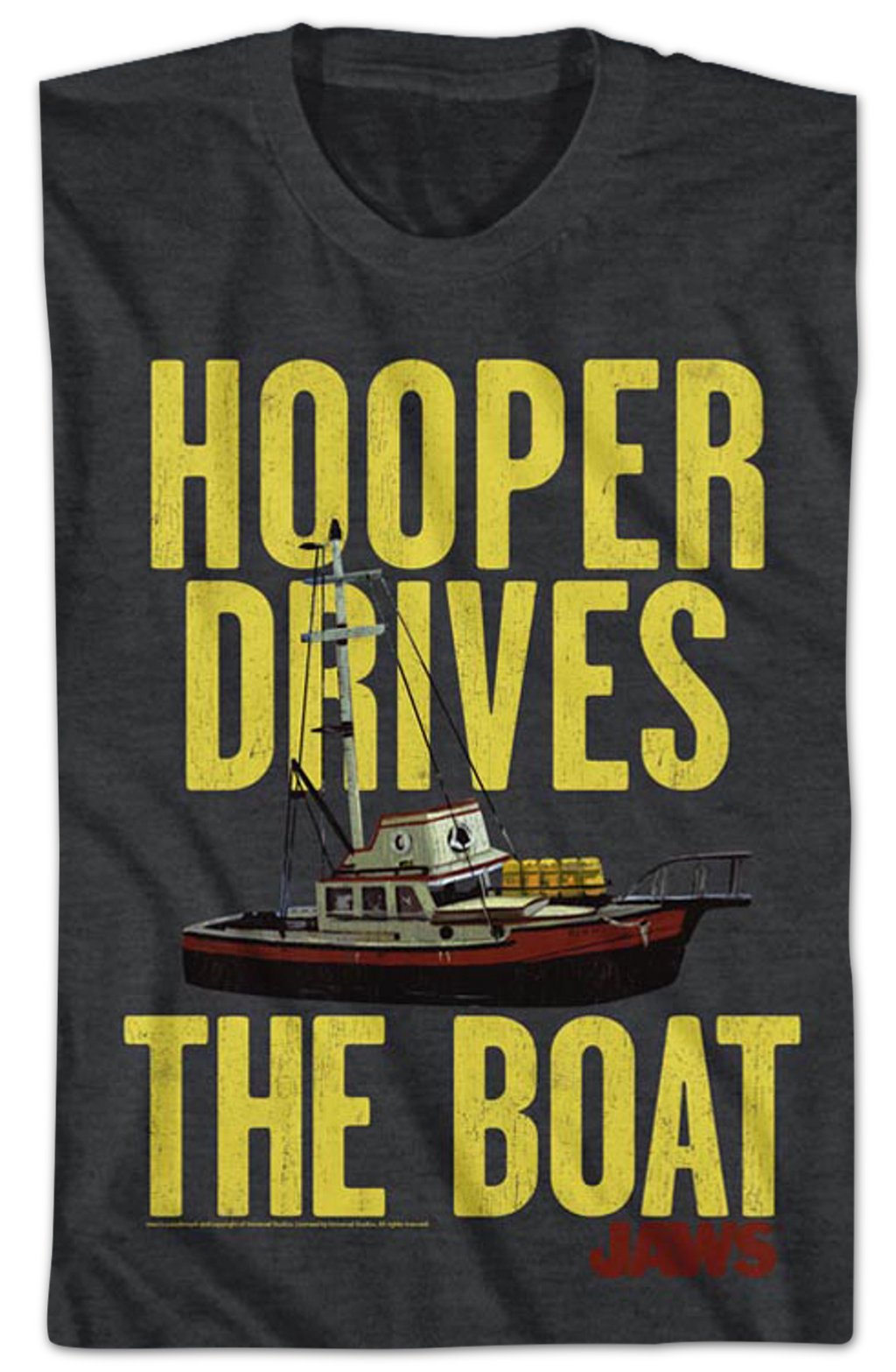 Hooper Drives The Boat Jaws T-Shirt Hoodie, Sweatshirt | CiraTrend.com (Image 2)