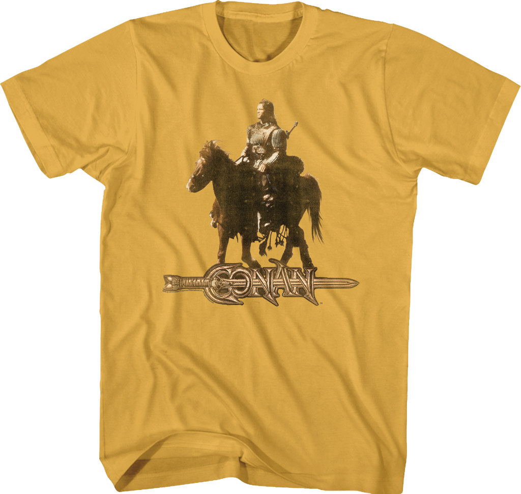 Horseback Conan The Barbarian T-Shirt Hoodie, Sweatshirt | CiraTrend.com (Image 1)