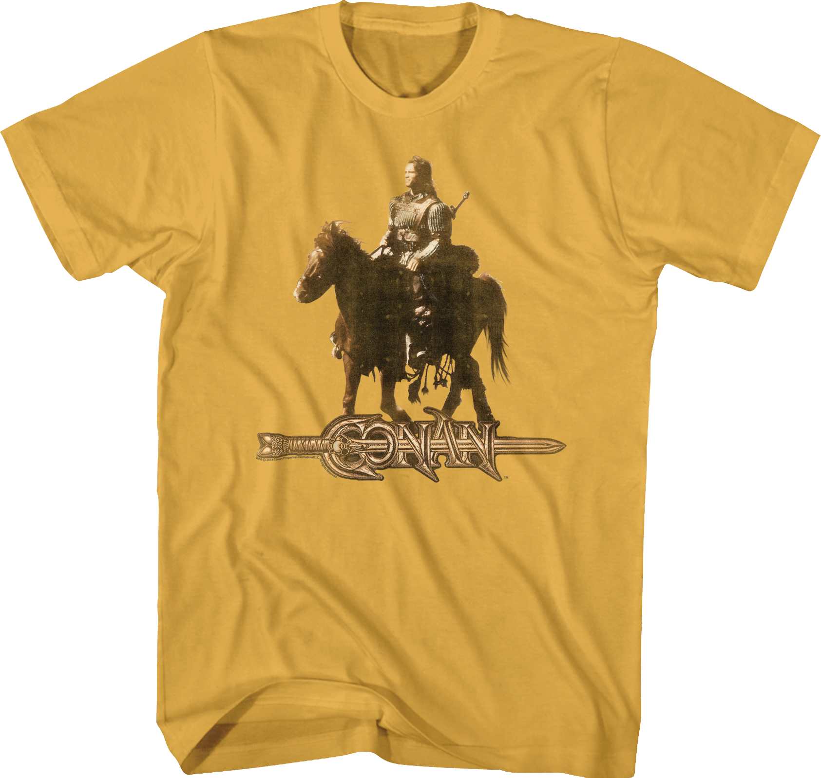 Horseback Conan The Barbarian T-Shirt Hoodie, Sweatshirt | CiraTrend.com (Image 1)