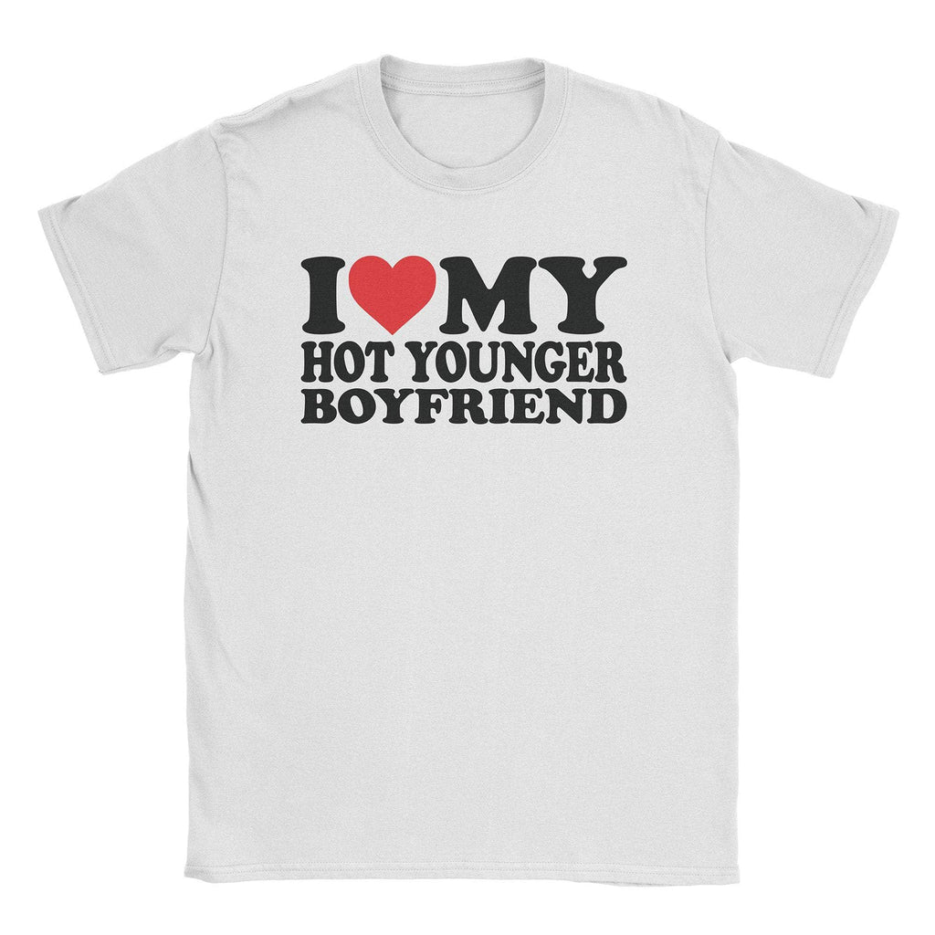 I Ã¢â„¢Â¡ Ã¯Â¸Å½My Younger Bf T-Shirt Hoodie, Sweatshirt | CiraTrend.com (Image 3)