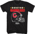 Houston Gamblers Logo & Helmet USFL T-Shirt Hoodie, Sweatshirt | CiraTrend.com (Image 1)