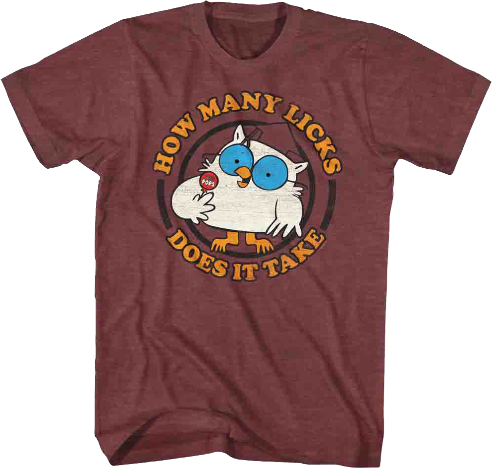 How Many Licks Tootsie Pop T-Shirt Hoodie, Sweatshirt | CiraTrend.com (Image 1)