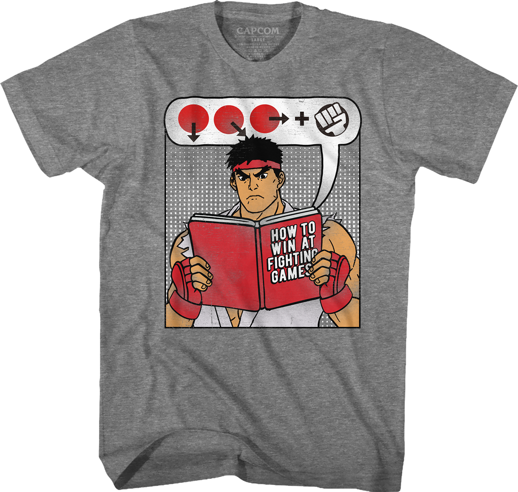 How To Win At Fighting Games Street Fighter T-Shirt Hoodie, Sweatshirt | CiraTrend.com (Image 1)