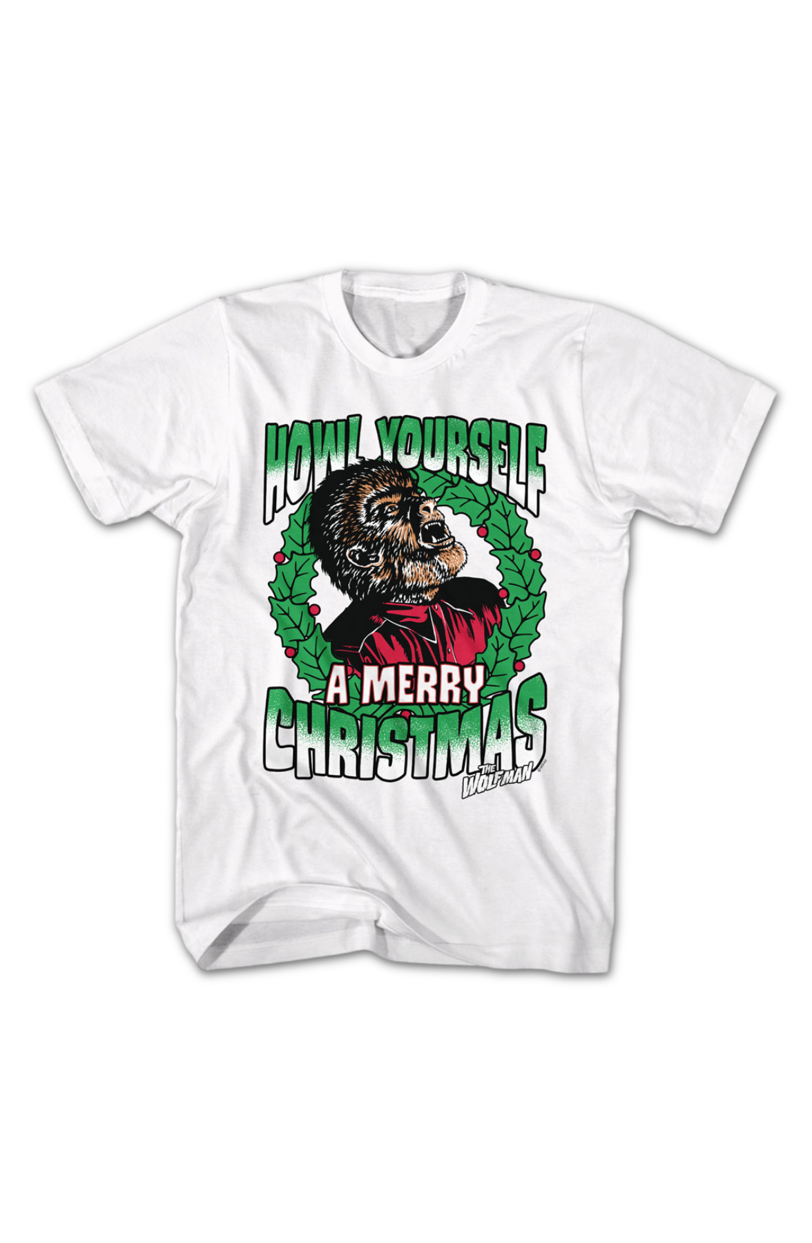 Howl Yourself A Merry Christmas Wolf Man T-Shirt Hoodie, Sweatshirt | CiraTrend.com (Image 2)