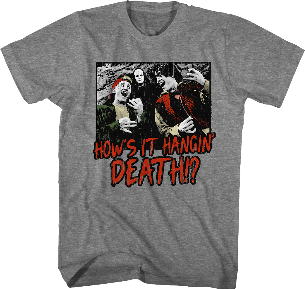 How's It Hangin' Death Bill And Ted T-Shirt Hoodie, Sweatshirt | CiraTrend.com (Image 1)
