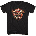 Hunger Games - Flaming Mockingjay Boyfriend Tee Hoodie, Sweatshirt | CiraTrend.com