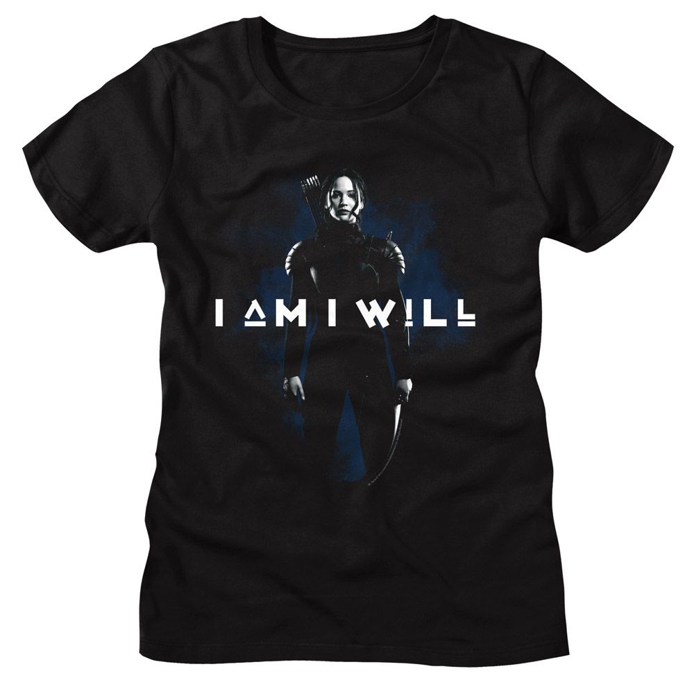 Hunger Games - I Am I Will Womens T-Shirt Hoodie, Sweatshirt | CiraTrend.com