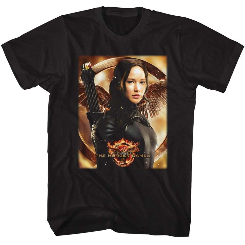 Hunger Games - Katniss Mockingjay BG Boyfriend Tee Hoodie, Sweatshirt | CiraTrend.com