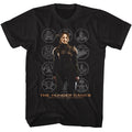 Hunger Games - Katniss With Districts T-Shirt Hoodie, Sweatshirt | CiraTrend.com