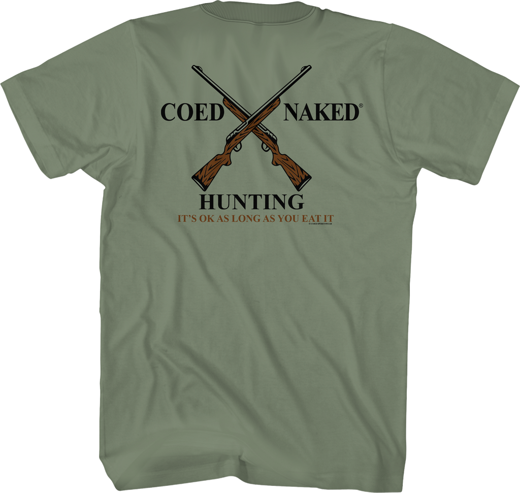 Hunting Coed Naked T-Shirt Hoodie, Sweatshirt | CiraTrend.com (Image 1)